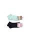 Black and White Women's Ankle Socks 12 pairs - 3