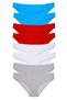 8 Pieces Super Eco Set Lycra Women's Slip Panties 530