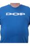 Men's Plus Size Crew Neck T-Shirt DOP 23176 COBALT BLUE - 4