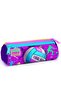 Kids Pink Purple Volleyball Patterned Three-Compartment Pencil Case 22061