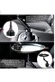 In-Car Phone Dining Table Cup Holder Place Tray Stand Adjustable Travel Tray - 4