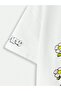 Unisex Women's Garfield Printed Crew Neck Oversize 100% Cotton T-shirt - 5