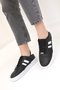 Black-White Unisex Sneaker 17105 - 3