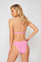 Pink Gathered Brazilian Bikini Bottom TBESS24BA00109 - 5