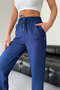 Women's Stretch Fabric High Waist Sweatpants GTS031 - 4