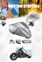 Volta VSM Compatible Gray Motorcycle Tarpaulin Premium Quality - 2