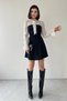 Evening & Prom Dress - Black - A-line - 6