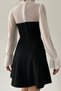 Evening & Prom Dress - Black - A-line - 3