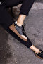 GORDON WOMEN'S BLACK LEOPARD GARNISH SNEAKER - 5