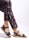 Olnadorei Women's Sandals0012104 Black Skin - 4