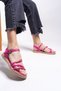 Astra Aria Women's Sandals 0012101 Fuchsia Skin - 4