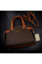 Brown Medium Polka Dot Women's Casual Bag - 4