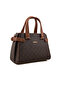 Brown Medium Polka Dot Women's Casual Bag - 2