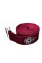 Lotus Flower Printed Yoga Belt 200 Cm x 4.5 cm 100% Cotton - 8