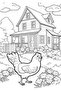 Village Life Coloring Book Set (3 Super Books) - 5