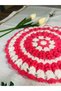 Bath Washcloth Dowry, Gift Hand-Knitted Plump Bowknot Bath Washcloth - 5