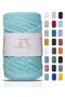 Scalloped Macrame Thread 3mm Scalloped Cotton Macrame Thread Macrame Thread Mint