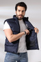 TALS FASHION DARK BLUE COLOR MEN'S SPORTS VEST - 5