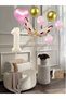 Retro Butterfly Birthday Party Supplies - Balloon Retro Butterfly Cream Color Number Foil Balloon 1 Year Old