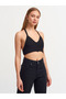 1011 Back Lace Knitwear Bustier-black - 2