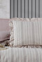 100% Cotton Double Frilly Duvet Cover Set - 2