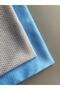 2 Pieces Microfiber Cloth Auto Car Glass And Cleaning Cloth Nano Technological Cloth 40 x40 Blue and Gray Color