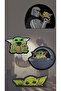 Iron-On Baby Yoda/Grogu Series Set Woven Crest/Patch