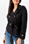 سترة نسائية ذات طية صدر السترة JACKET-93a - 5
