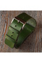 Craft 20 mm Nato Model Green, Genuine Leather Handmade Cord