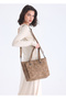 Casual Soft Textured Mink Women's Shoulder Bag with Pocket Detail - 7