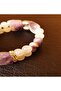 Premium Series Rolex Cut Amethyst Two Row Bracelet for Peace, Calmness and Intuition - 5