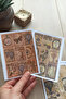 36 Pieces 4 Pieces Scrapbook Sticker Set Bullet Journal Sticker Vintage Square Sticker - 3