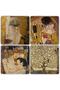 Stone Coasters Stone Coasters - Set of 4 (10 Cmx10 Cm) Gustav Klimt