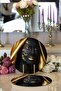 2-Piece African Women's Modern Round Placemat & Placemat with Human Figure