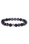 Snowy Obsidian Stone Bracelet - 3