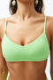 Yeşil Bralet Core Bikini Üstü TBESS21BU0104 - 4
