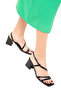 Black Women's Classic Heeled Shoes 18016 - 5