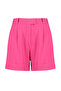 Pink Pleated Woven Shorts Tbbss24Ap00009 - 7