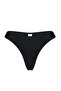 Siyah V Kesim Tanga Normal Bel Basic Bikini Altı TBESS24BA00130 - 5
