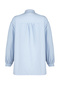 Light Blue Ruched Detail Cotton Basic Woven Shirt TCTSS24TG00055 - 8