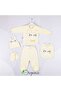 Zebra Embroidered Cotton 5-Piece Newborn Unisex Hospital Exit Set