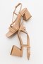 Daisy Dark Beige Skin Women's High Heels Shoes - 6