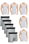 Men's 10 Piece Athlete and Boxer Set Economic Package Athlete and Boxer Set 5 Athlete 5 Boxers - 3