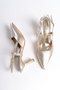 Women's Special Design Shiny Patterned Pointed-Toe Formal Heeled Shoes - 2