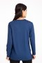 Women's Middle Age and Above Four Seasons V-Neck Comfortable Fit Lycra Viscous Mother Combed Cotton Blouse 140 - 5