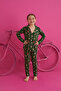 Cotton Buttoned Pajama Set - 3