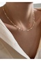 Cube crystal female design necklace - 3