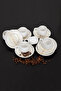 Coffee Cup Set for 6 Persons Handmade Turkish Coffee Cup Lux Ceramic 90 ml - 5