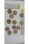 12 pieces of 20 mm.Coconut tree button