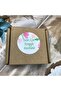 Floral E-commerce Greeting Label Prepared with Love for You Matte Sticker 4 Cm - 40 Pieces - 2
